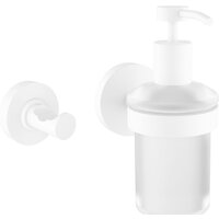Wellsee Finishing Touch 182515001 (дозатор для жидкого мыла, крючок, матовый белый)