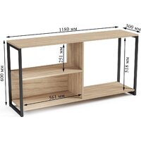 Mio Tesoro Codi Loft (дуб сонома/черный) Image #5