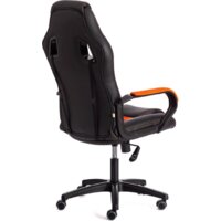 TetChair Driver (иск.кожа/ткань, черный/оранжевый) Image #3