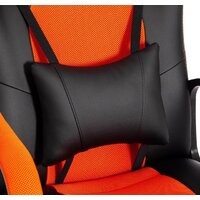 TetChair Driver (иск.кожа/ткань, черный/оранжевый) Image #9