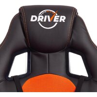 TetChair Driver (иск.кожа/ткань, черный/оранжевый) Image #8