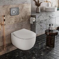 Roxen Egg в комплекте с инсталляцией StounFix Dual Fresh 6 в 1 964237 (кнопка: оружейная сталь) Image #9