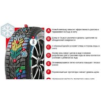 Зимние шины Kumho WinterCraft ice Wi32 205/55R17 95T (под шип) - Превью изображения №3 — Интернет-Магазин TECNO.BY