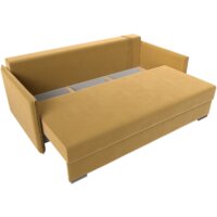 Лига диванов Сайгон 348 (микровельвет желтый) Image #7