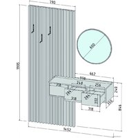 Интерлиния Lagom-2 LG-P (белый платинум/дуб золотой) Image #3
