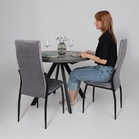 Мамадома Rondo M-100 раздвижной 100-135 (дымчатая керамика/черный) Image #8