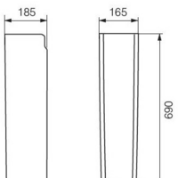 Cersanit Carina S-PO-CAR50/55/60-w Image #3