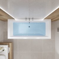 Lauter Oasis 170 21203070 (с ножками и сифоном 21Y32001 матовый черный) Image #17