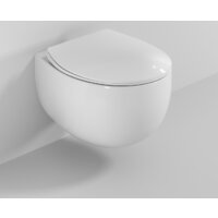 Унитаз подвесной Roxen Egg в комплекте с инсталляцией StounFix Dual Fresh 6 в 1 964215 (кнопка: оружейная сталь) - Превью изображения №8 — Интернет-Магазин TECNO.BY