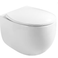 Унитаз подвесной Roxen Egg в комплекте с инсталляцией StounFix Dual Fresh 6 в 1 964215 (кнопка: оружейная сталь) - Превью изображения №5 — Интернет-Магазин TECNO.BY