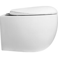 Унитаз подвесной Roxen Egg в комплекте с инсталляцией StounFix Dual Fresh 6 в 1 964215 (кнопка: оружейная сталь) - Превью изображения №7 — Интернет-Магазин TECNO.BY