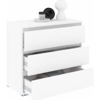 Кортекс-мебель Бари 80 3ш (белый/белый/белый) Image #2