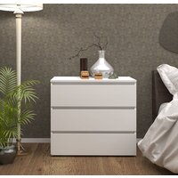 Кортекс-мебель Бари 80 3ш (белый/белый/белый) Image #3