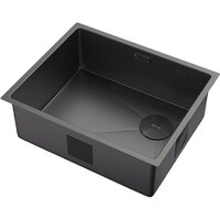 Кухонная мойка ZorG Zerox 54 U / IF Side SF Zurinox PVD Gunblack - Превью изображения №2 — Интернет-Магазин TECNO.BY
