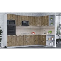 Интерлиния Мила Лайт 1.68x3.0 правая (дуб веллингтон/дуб веллингтон/травертин серый) Image #3