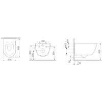 AM.PM FlashClean Awe C111700WH (без сиденья) Image #8