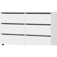 NN мебель Токио 6 ящиков 00-00106110 (белый текстурный)