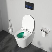 Унитаз подвесной AM.PM Sunny Flashclean C85C1701SC (с сиденьем) - Превью изображения №10 — Интернет-Магазин TECNO.BY
