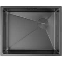 Кухонная мойка ZorG Zerox 54 U / IF Side SF PVD Gunblack - Превью изображения №3 — Интернет-Магазин TECNO.BY