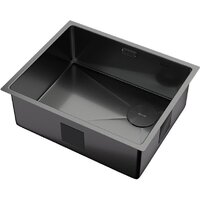 Кухонная мойка ZorG Zerox 54 U / IF Side SF PVD Gunblack - Превью изображения №2 — Интернет-Магазин TECNO.BY