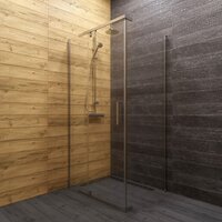 Душевой уголок Triton Терра-Хром 120х90 (без поддона) - Превью изображения №2 — Интернет-Магазин TECNO.BY