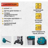 Пылесос Bort BSS-1230-DUO - Превью изображения №4 — Интернет-Магазин TECNO.BY