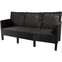 ВПМ Ротанг 3-х местный 6199089 (темно-серый)