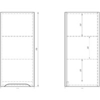 Dreja Шкаф-полупенал QL 35 99.0010 (белый) Image #2