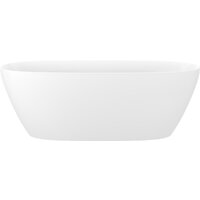 Wellsee Pro Line 170x80 28750103R (отдельностоящая ванна белый глянец, экран, ножки, сифон-автомат матовый черный) Image #3