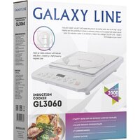 Настольная плита Galaxy Line GL3060 (белый) - Превью изображения №5 — Интернет-Магазин TECNO.BY