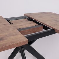 Мамадома Leonel-130 раздвижной 130-165х85 (дуб веллингтон/черный) Image #14