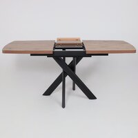 Мамадома Leonel-130 раздвижной 130-165х85 (дуб веллингтон/черный) Image #20