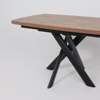 Мамадома Leonel-130 раздвижной 130-165х85 (дуб веллингтон/черный) Image #13