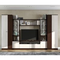 NN мебель МГС 8 исп 1 ЛДСП (дуб венге/ясень анкор светлый)