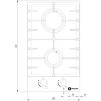 Варочная панель Schtoff H3001C02IS Black - Превью изображения №4 — Интернет-Магазин TECNO.BY