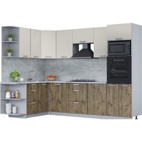 Интерлиния Мила Лайт 1.68x2.8 левая (персидский жемчуг/дуб веллингтон/серый каспий)