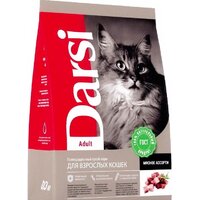 Darsi для взрослых кошек мясное ассорти 10 кг