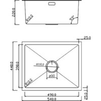 Roxen Uno 560210-54-BRS PVD бронзовая/текстурная (с ролл-матом и дозатором) Image #10
