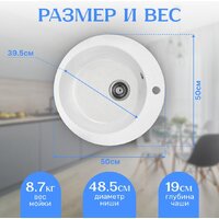 Saniteco Linea (белый) Image #5