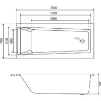 Lauter Versailles 150x75 21070050 (с каркасом) Image #8