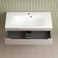  Symbolite Тумба под умывальник Остин 100 Plus 2 ящика (подвесная, крем) - Превью изображения №5 — Интернет-Магазин TECNO.BY