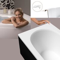 Ванна Lauter Ava 150 21208050 (с ножками, черным подголовником и черным лиц. экраном ) - Превью изображения №7 — Интернет-Магазин TECNO.BY