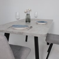 Мамадома Leon lux radial-180 раздвижной 180-240х95 (серый сланец/черный) Image #5