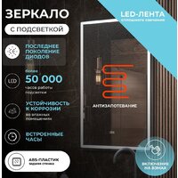  Vigo Зеркало Roberta Luxe 600 - Превью изображения №2 — Интернет-Магазин TECNO.BY