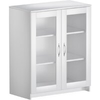 Mio Tesoro Сириус 2 двери со стеклом 78x95 2.02.03.360.1 (белый)