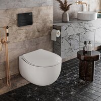 Roxen Egg в комплекте с инсталляцией StounFix Dual Fresh 6 в 1 964195 (кнопка: черный матовый) Image #11