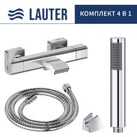 Смеситель Lauter Comfort 21YH40400 с лейкой Living Lily 21S10048 - Превью изображения №1 — Интернет-Магазин TECNO.BY