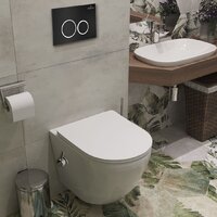 Roxen Antares Bidet в комплекте с инсталляцией StounFix Dual Fresh 6 в 1 906342 (кнопка: черный матовый) Image #13
