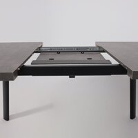 Мамадома Leon lux radial-180 раздвижной 180-240х95 (дымчатая керамика/черный) Image #14