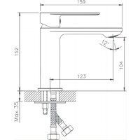 Lauter 21441A + Moon 21СK691C с сифоном 21635CH (хром) Image #8